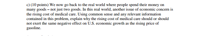 of U.S. economic growth. Gasoline's ability to slow economic growth results from