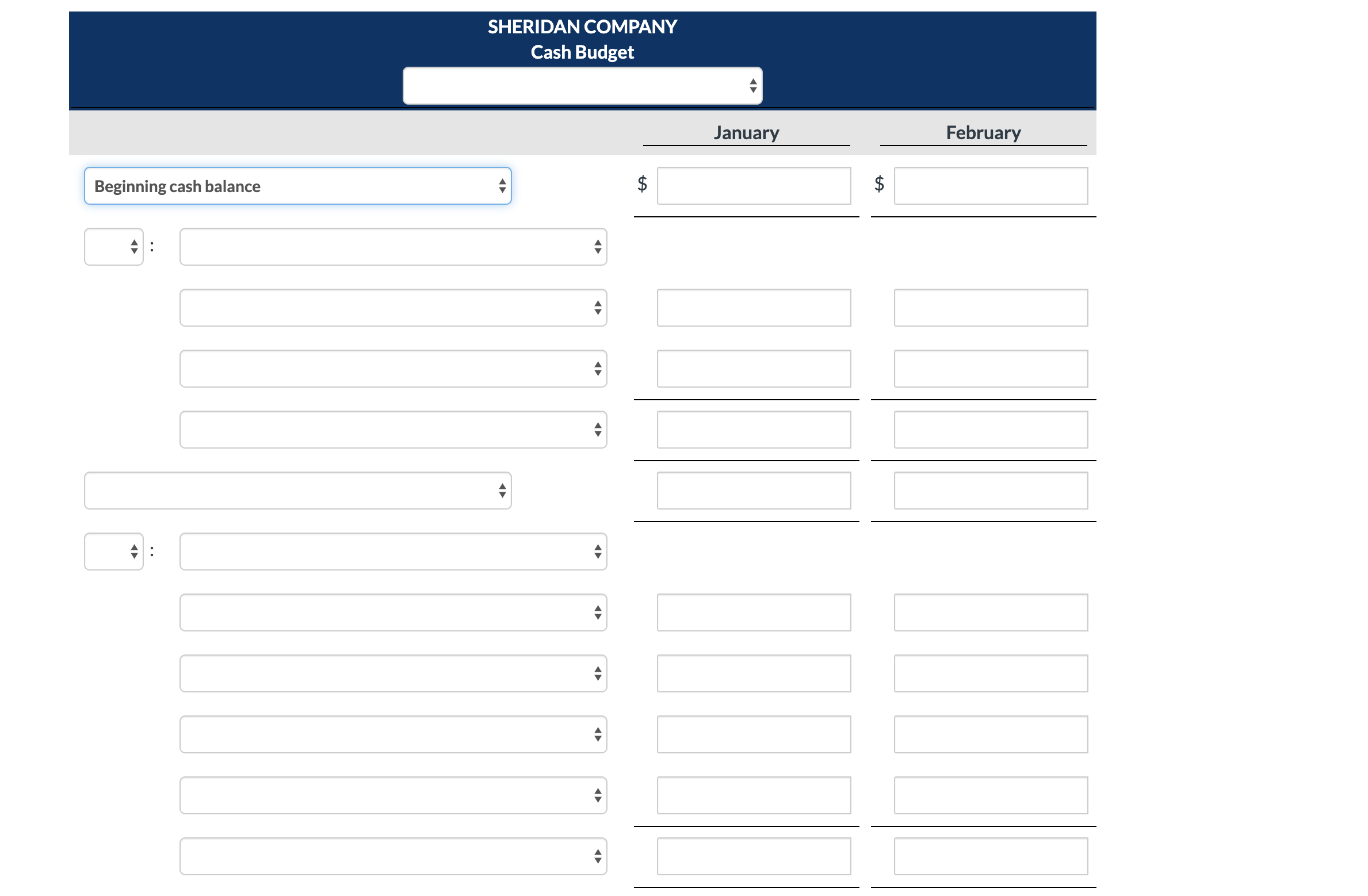 cash balance of $55,200 on January 1, 2022. These are the relevant