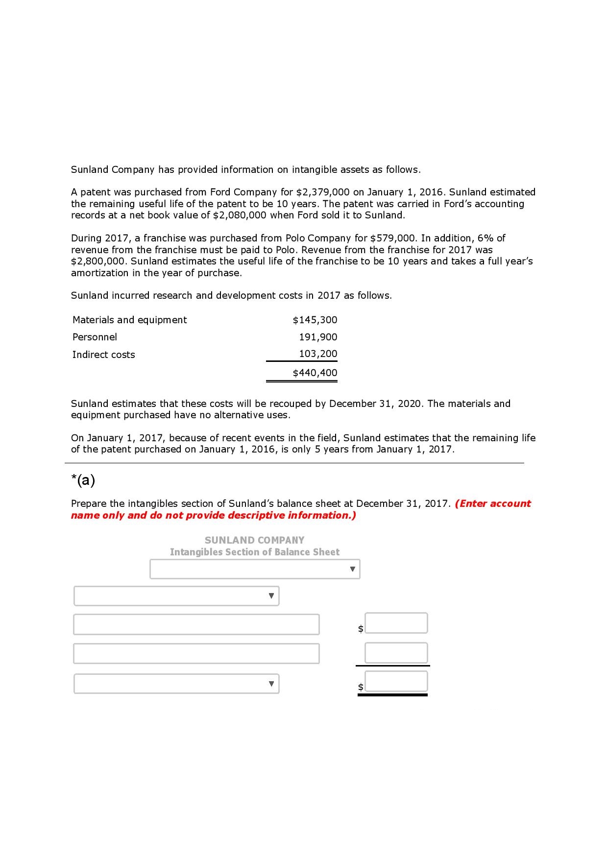 Please help me figure out this problem and understand this problem. Sunland