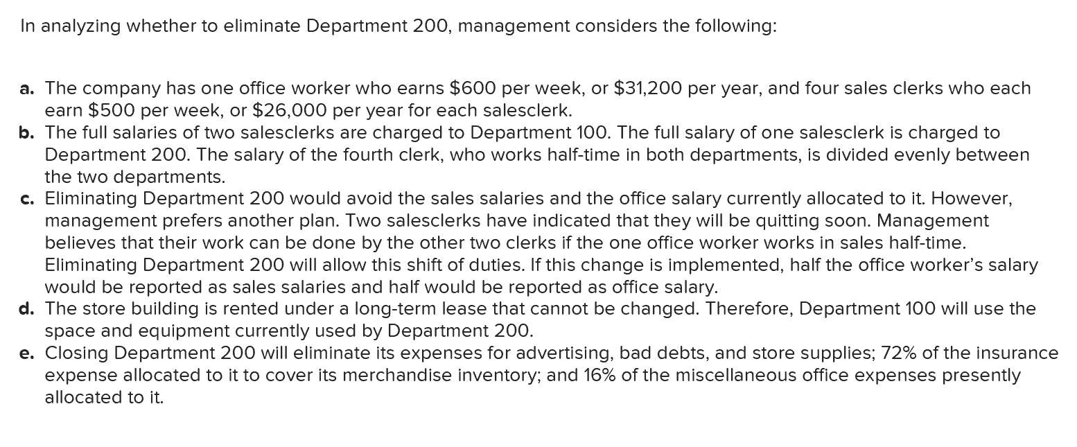 200, which has produced losses or low profits for several years. The