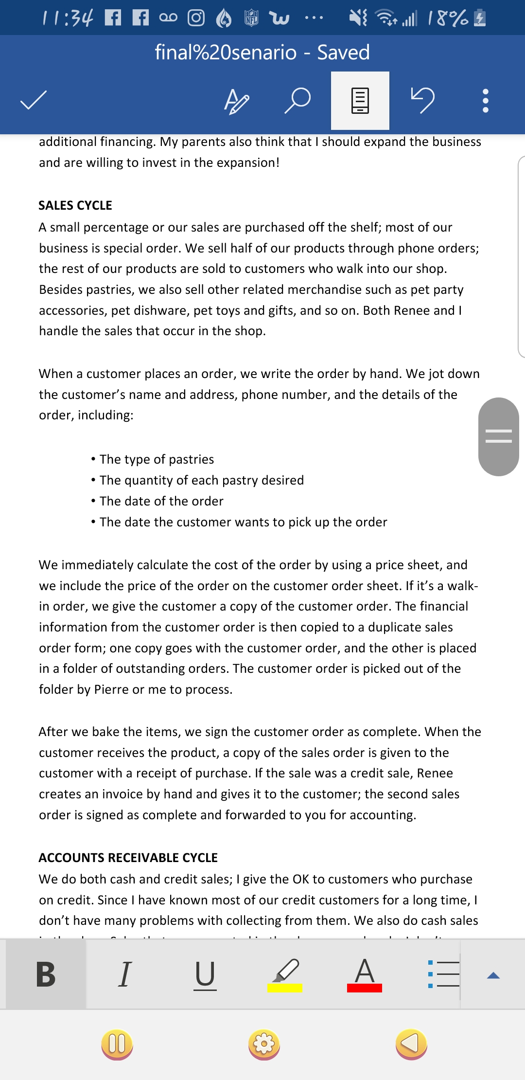 client recommendation that includes flowcharts, diagrams, tables, narrative, and an executivesummary presentation.