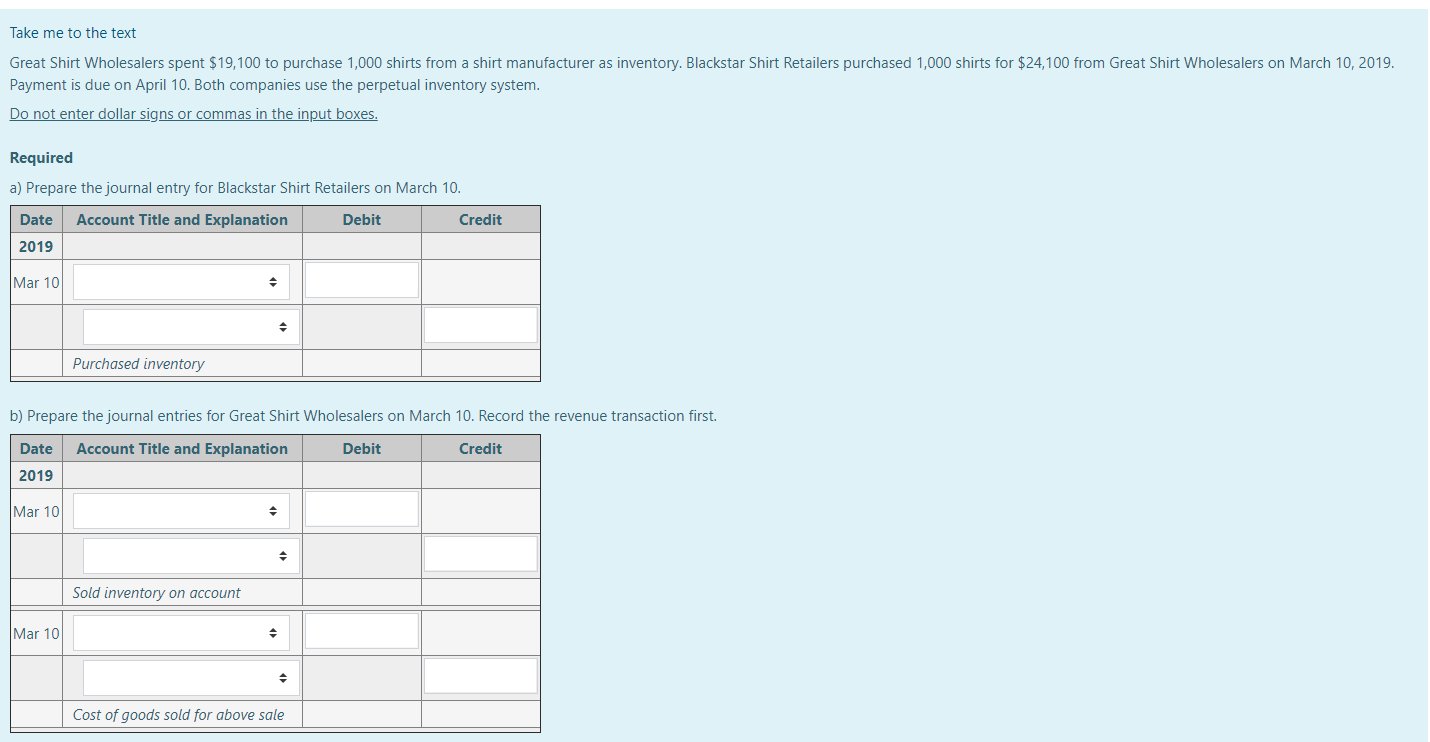 Suppose that on March 15, 2019, both Company A and Company B