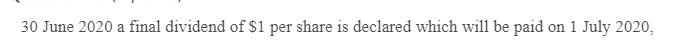 using funds from the asset revaluation surplus.22 October 2019 Vamoose Ltd issues