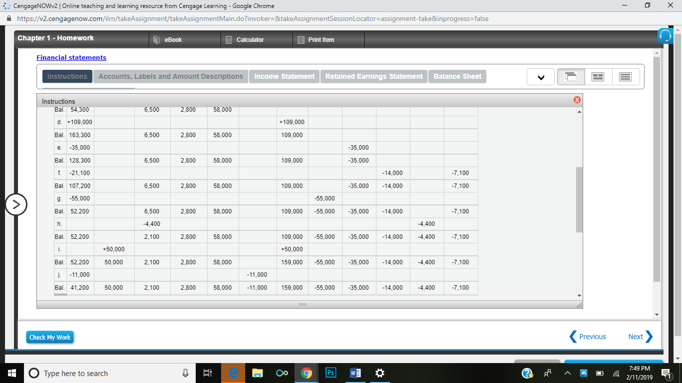 Google Chrome Q X https://v2.cengagenow.com/ilmn/takeAssignment/takeAssignmentMain.do?invoker=&takeAssignmentSessionLocator=assignment-take&inprogress=false Chapter 1 - Homework eBook Calculator E