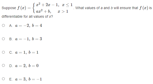 21th h 30 O D. f' (x) = lim 2xth h x0