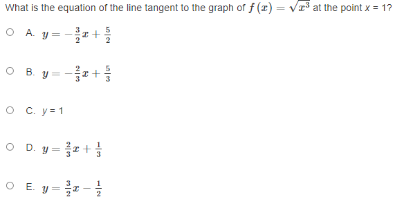 function f (@) = va' which of the following best represents the