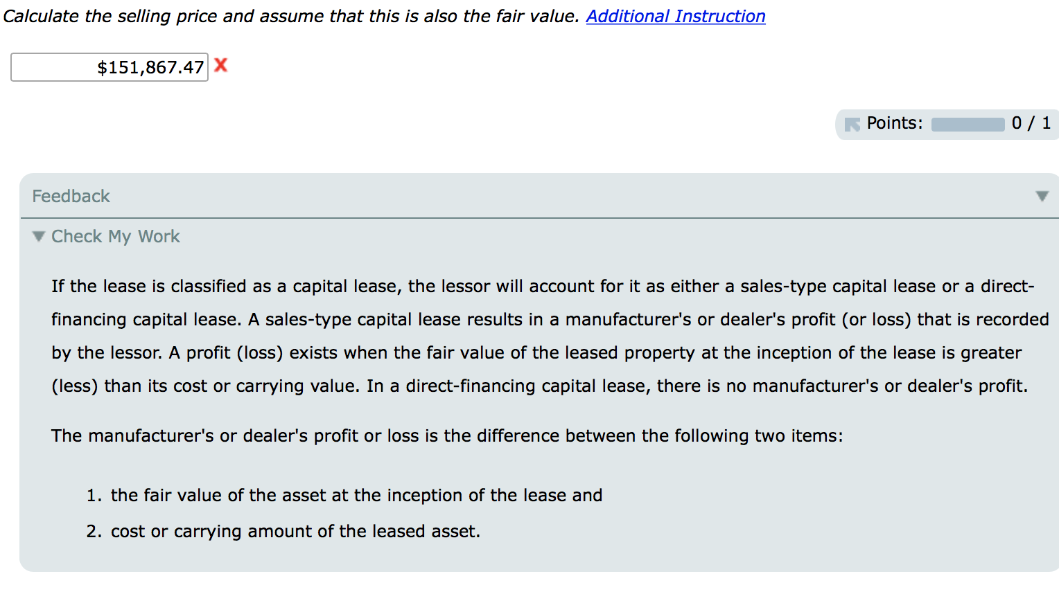 year. 2. The equipment costs $130,000. The equipment has an estimated life