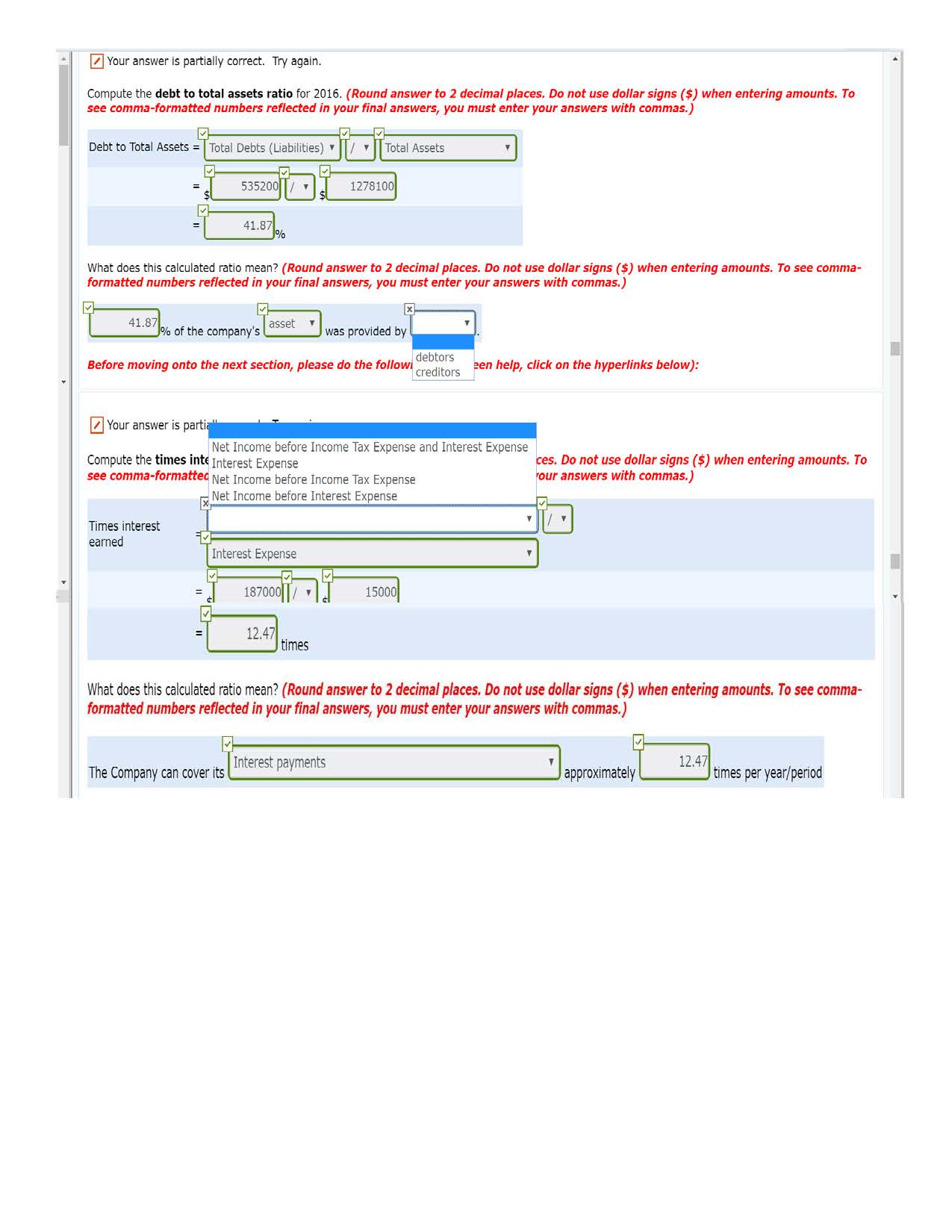 the Years Ended December 31, 2016 and 2015 2016 2015 Net sales