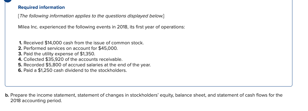 on account for $45,000. 3. Paid the utility expense of $1,350. 4.