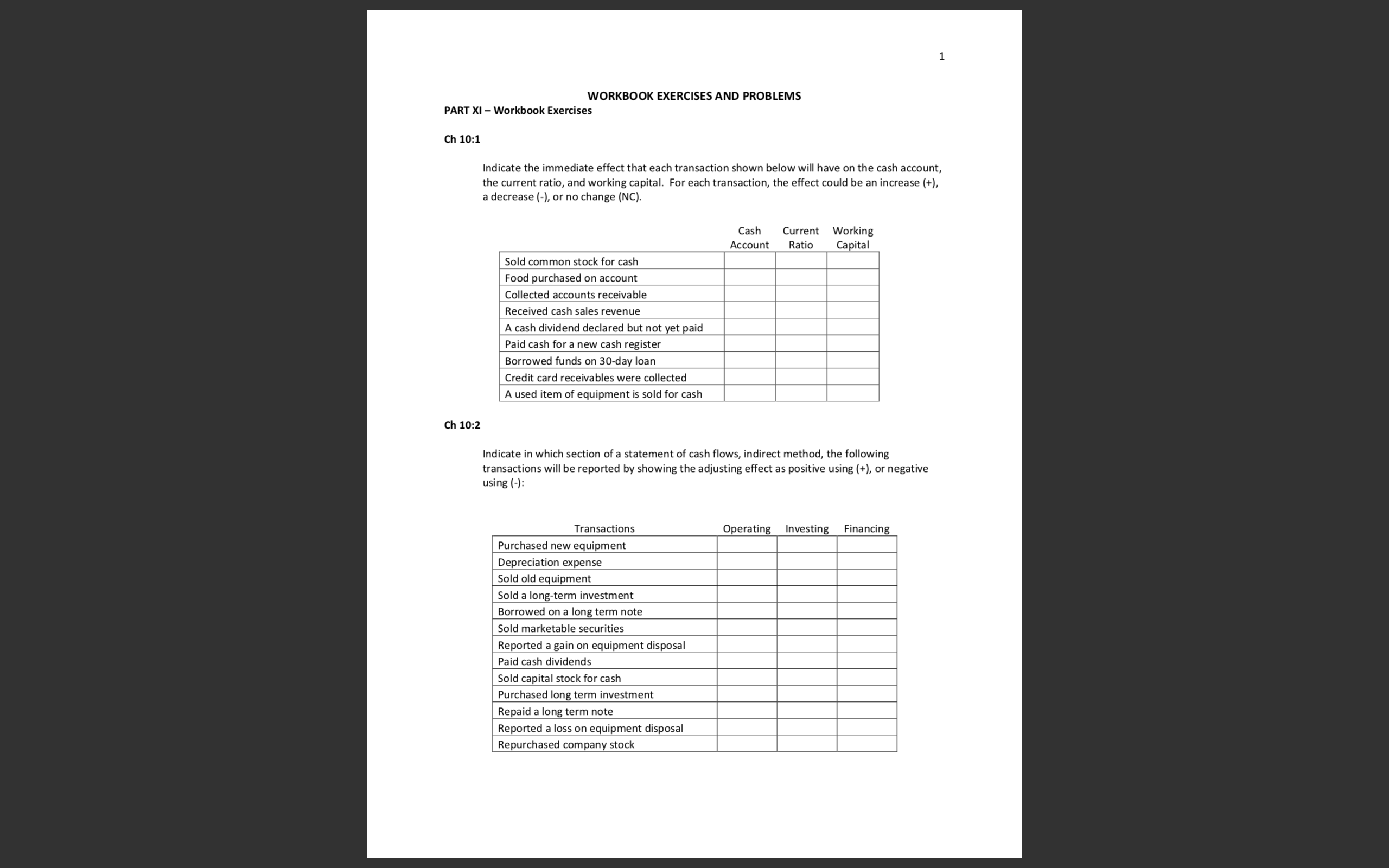 professor and still doesn't understand the materials. I have an exam over