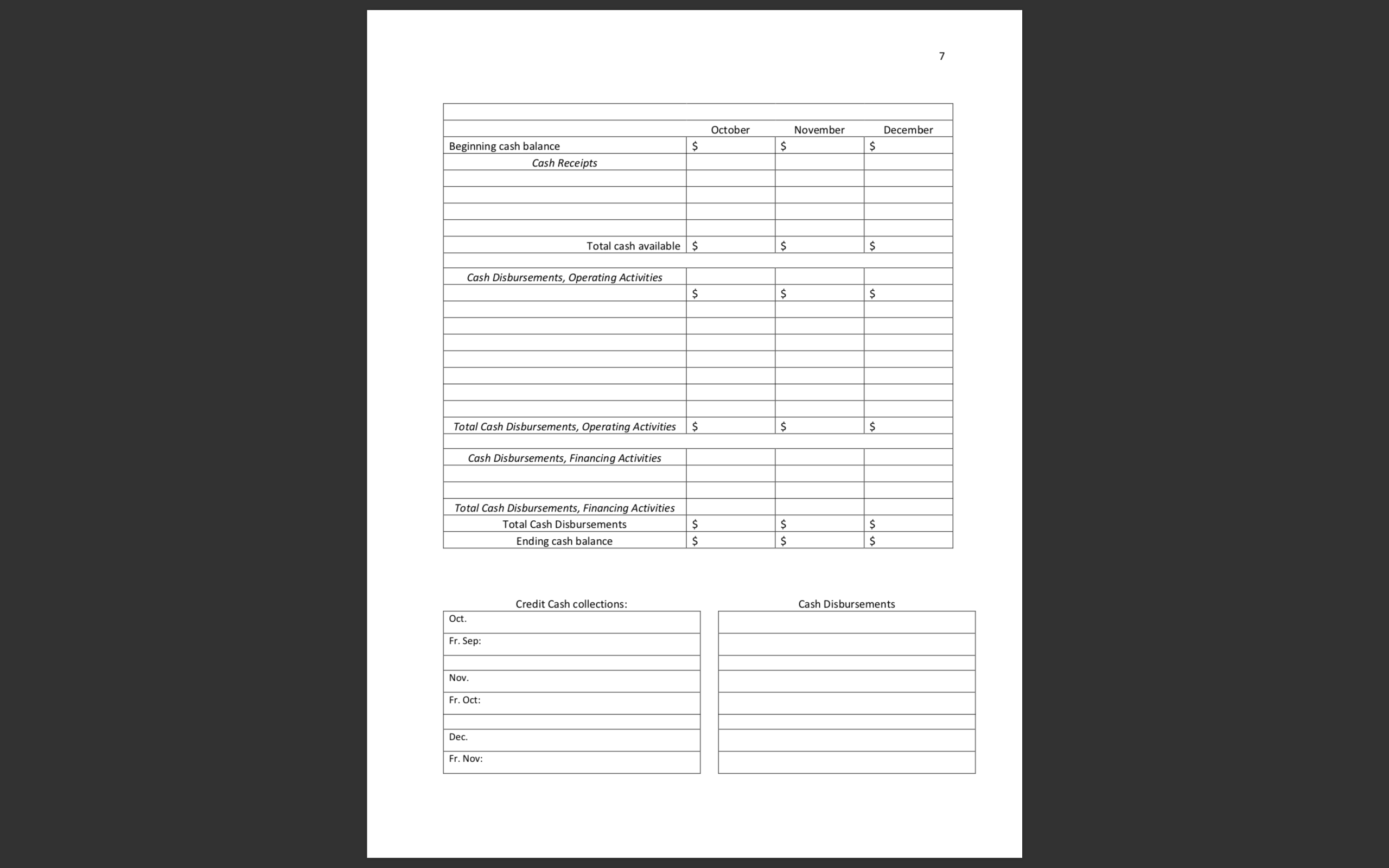 (NC). Cash Current Working Account Ratio Capital Sold common stock for cash