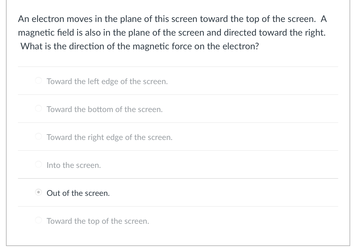 force on each of these particles is true? The force on the