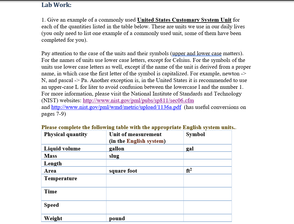 1 day s 1 year s 4. Estimate or guess the following