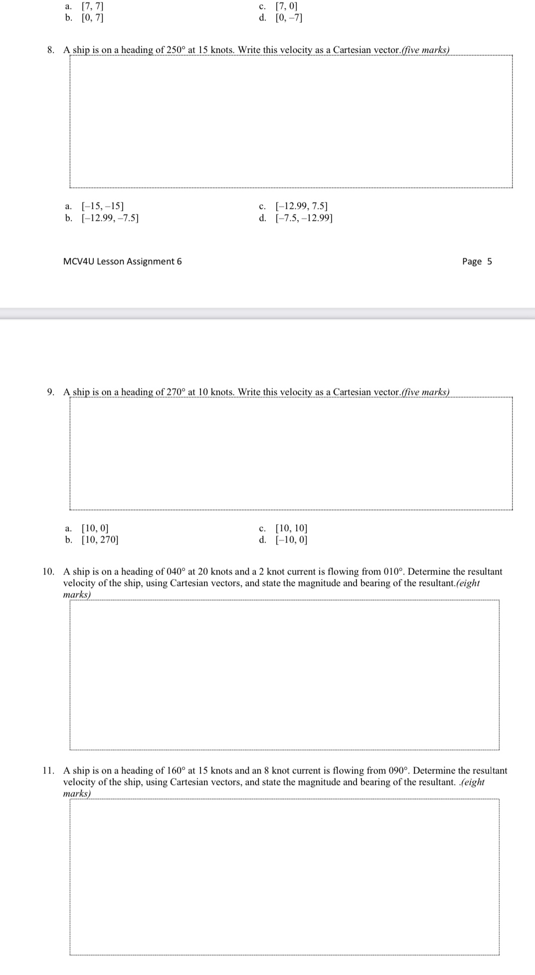 ready to complete your lesson assignment. Follow these steps. a) In the