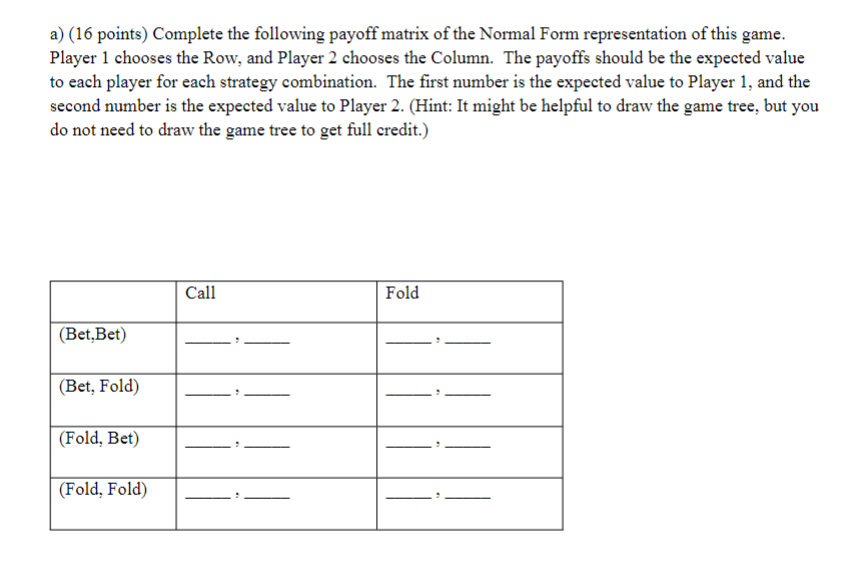 played in class. In this variation of the game, all of the