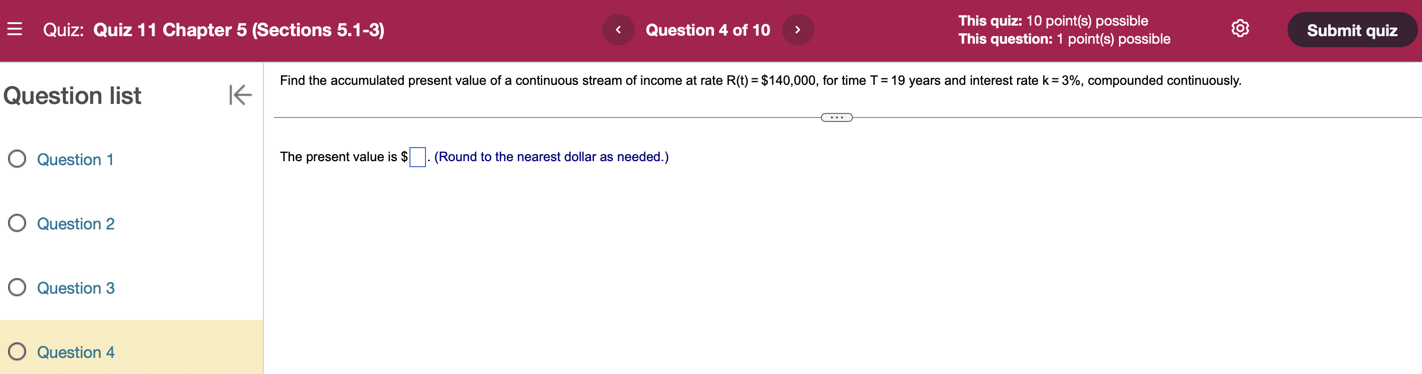 willing to pay for x units of an item, and S(x) is