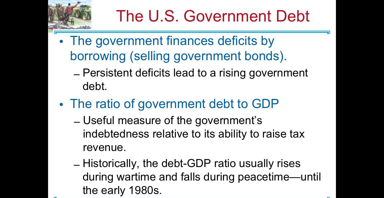 funds available for investment: crowding out . Investment is important for long-run