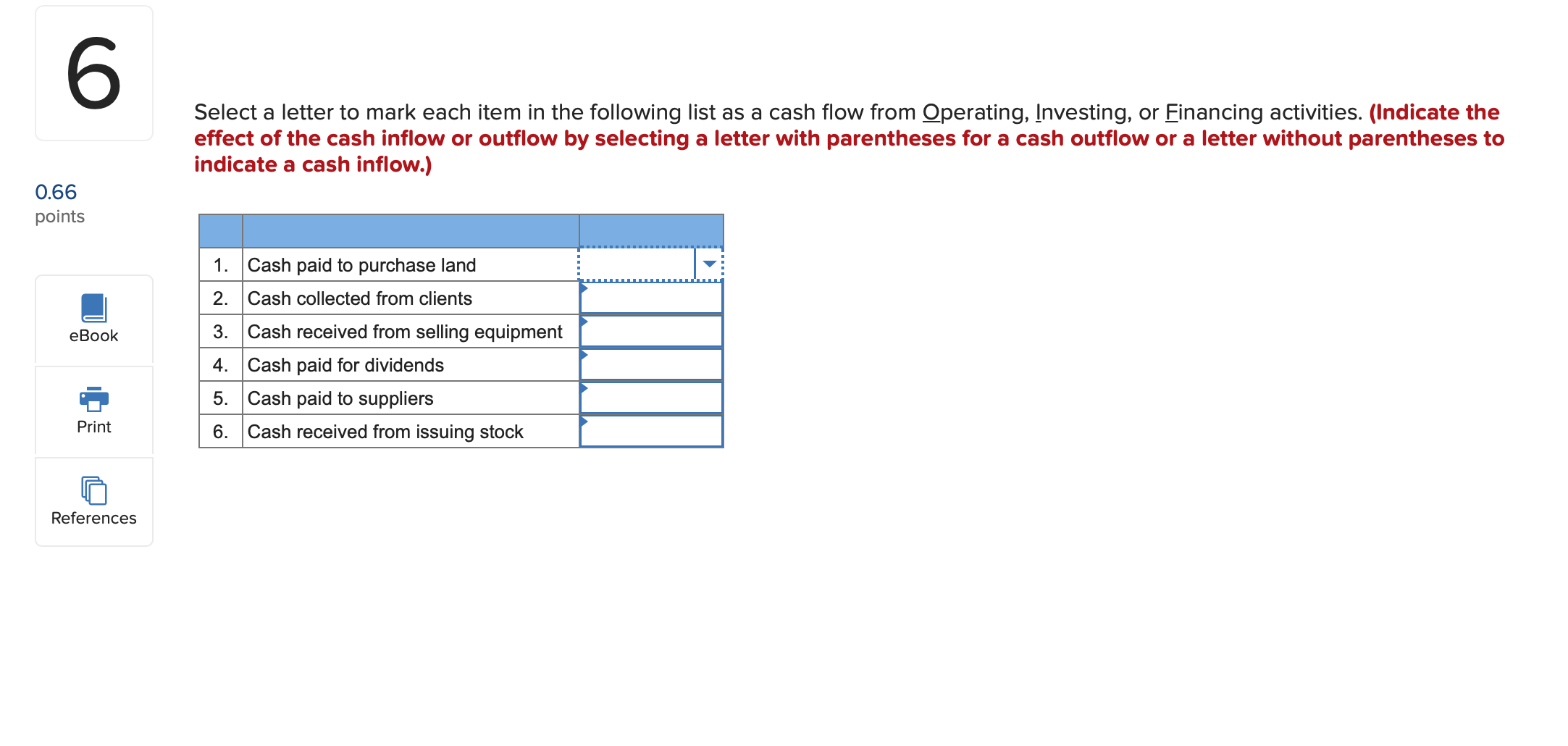 please help me in understanding this. the options are as follows: F,