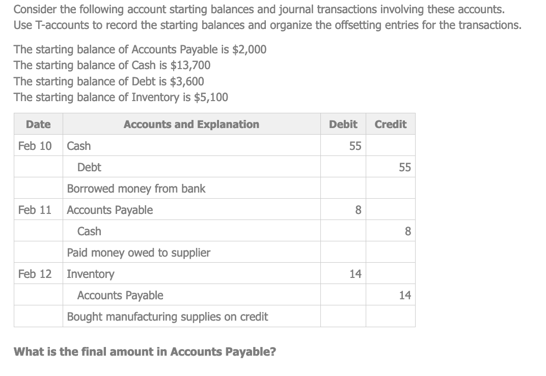 I would really appreciate your help thank you so much! Consider the