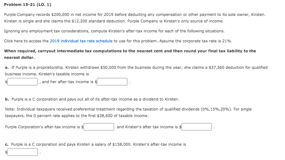 steps on how each question was answered. Thanks for the help. 2019