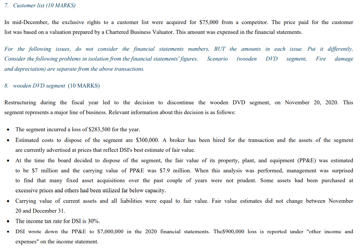 a wholesaler purchased all of DSI's previously viewed DVDs. Now, due to