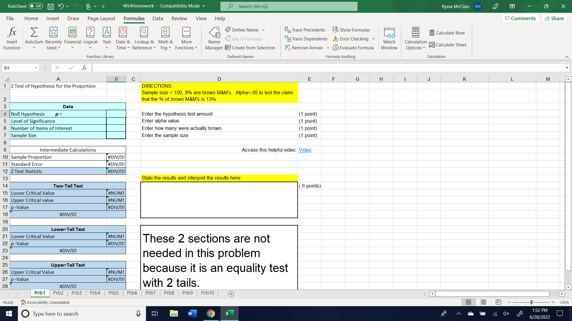 Mcclain KM X File Home Insert Draw Page Layout Formulas Data Review