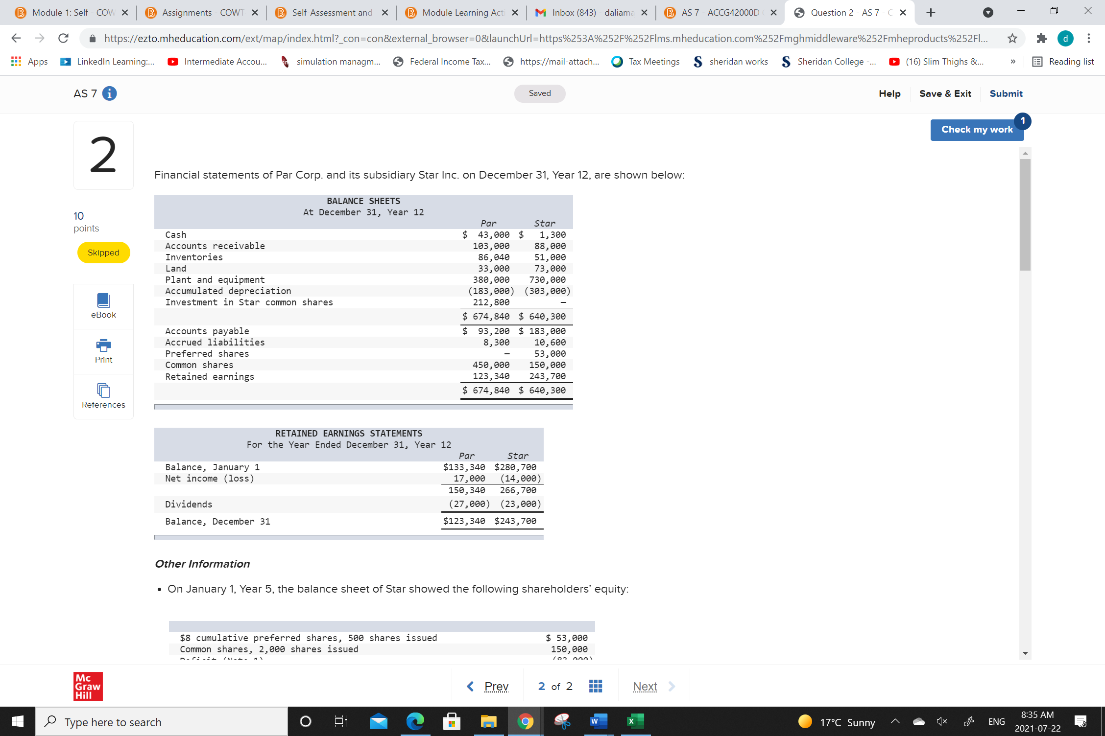 Module 1: Self - COW X B Assignments - COWT X