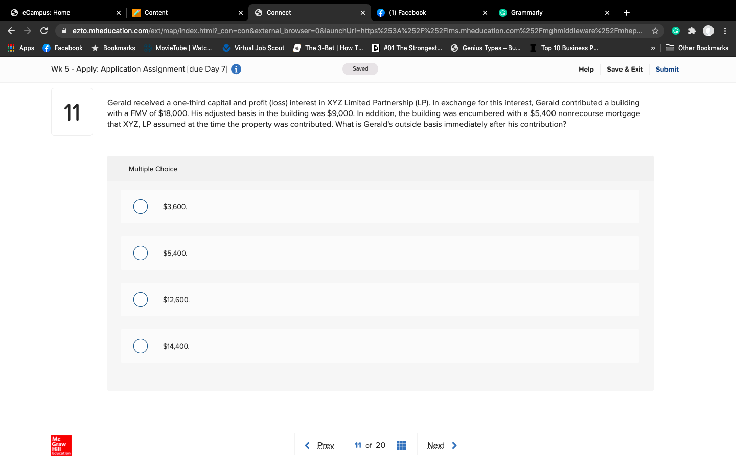 Hello, I need help solving this accounting problem. S eCampus: Home Content
