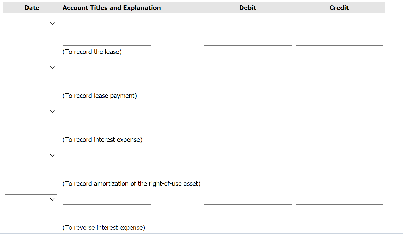 to lease equipment to Larkspur Company. The following information relates to this