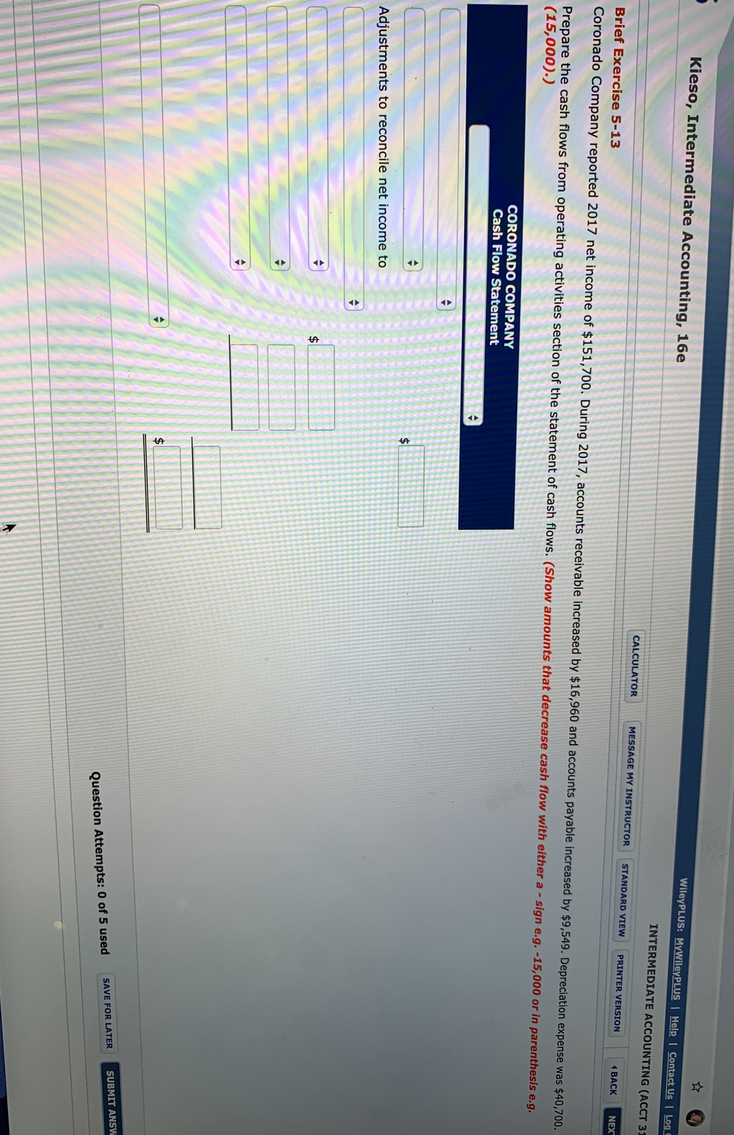 Please solve the following problem below Kieso, Intermediate Accounting, 16e WileyPLUS: MyWileyPLUS