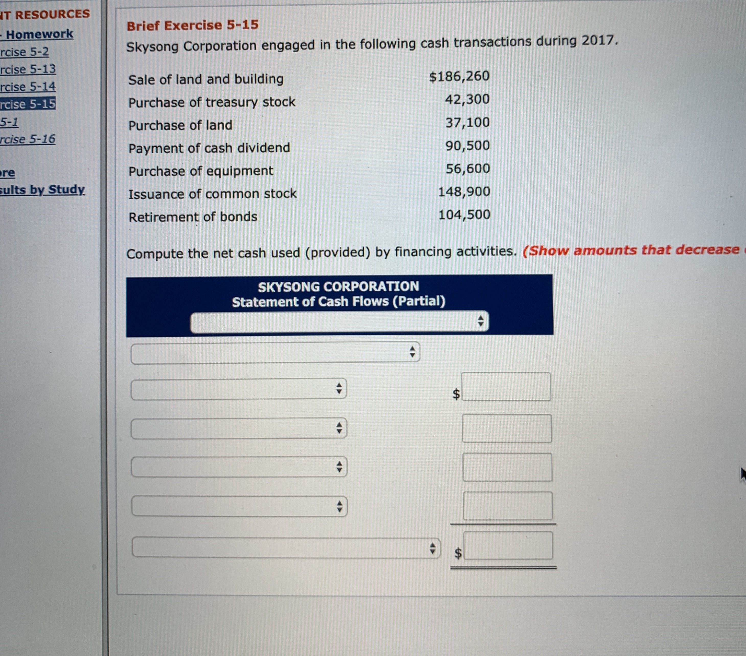 please solve the problem in the picture IT RESOURCES Homework Brief Exercise