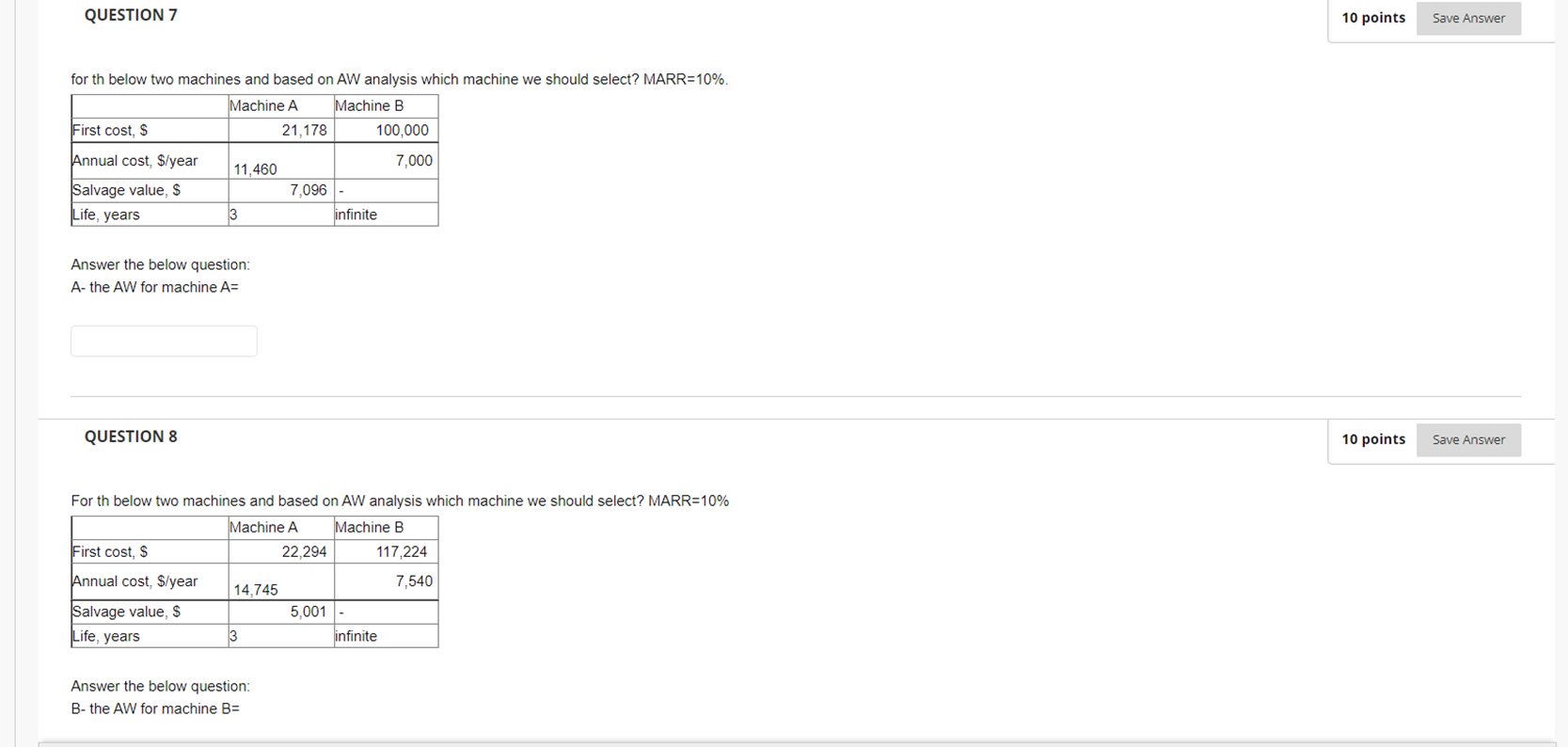 6- year period. Assume the cost of electricity is $0. 10 per