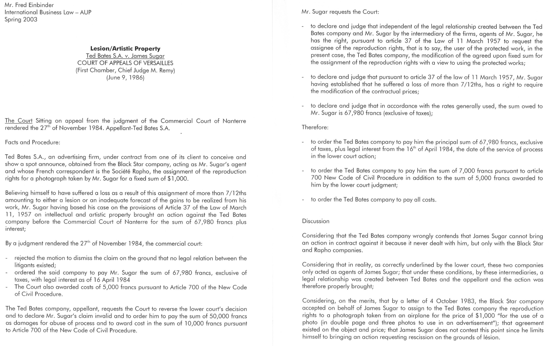 Please, Do short brief (intro, body, conclu) (just few notes), comprising the