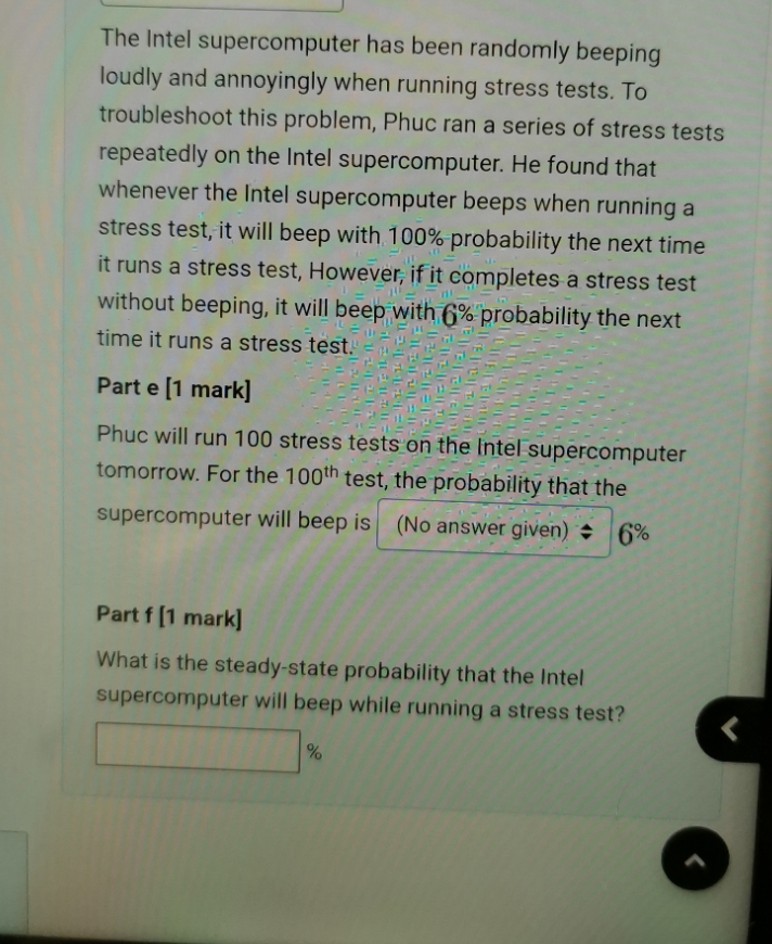 running stress tests. To troubleshoot this problem, Phuc ran a series of