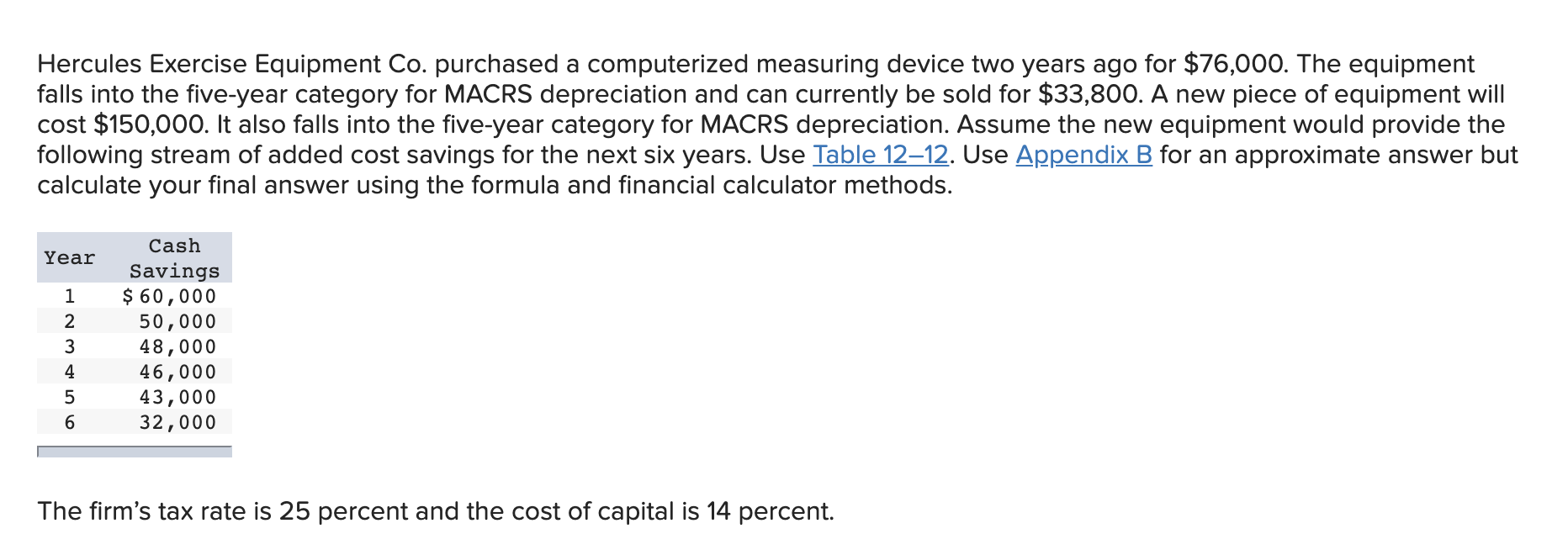 Please fill out all the boxes for I. Hercules Exercise Equipment Co.