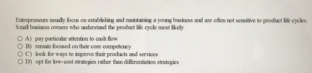 process-management improvements. The CEO has a strict, randomized quality-inspection process using quantifiable