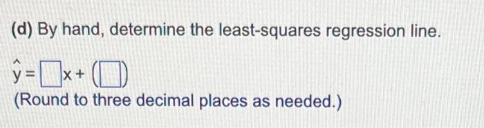 (Round to three decimal places as needed.) (g) Compute the sum of