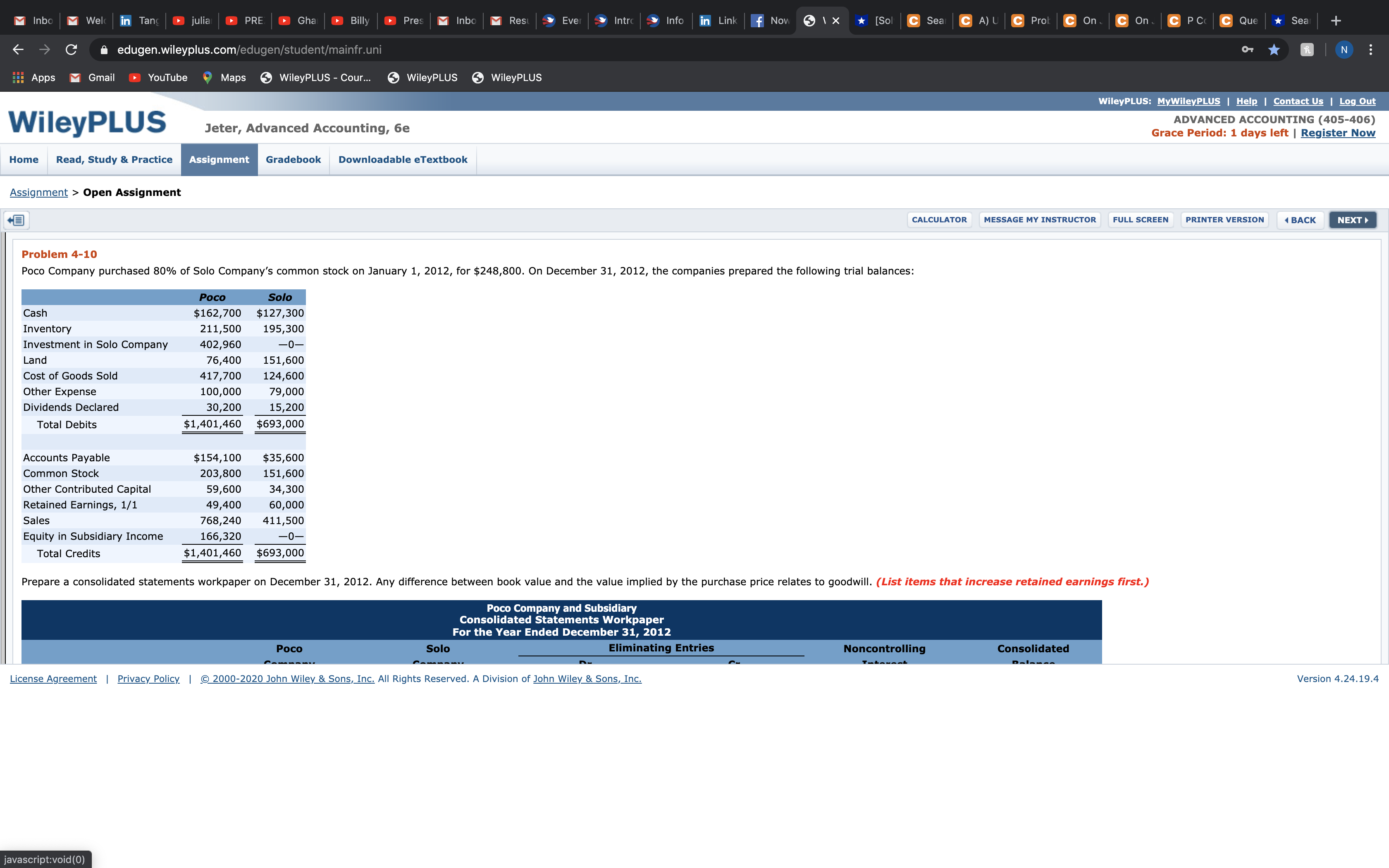 edugen.wileyplus.com/edugen/student/mainfr.uni Inbo Welc in Tanc julia PRE Gha Billy Pres Inbo Resu