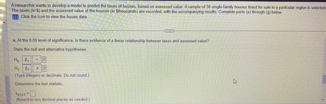 recorded, with the accompanying results. Complete parts (a] through (q) below. Click