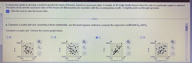 and, assuming a lingar relationship, use the least squares mothed to compute