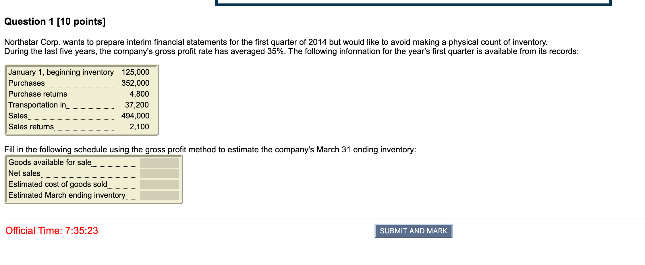 Hi! Looking into how to derive the data points Question 1 [10