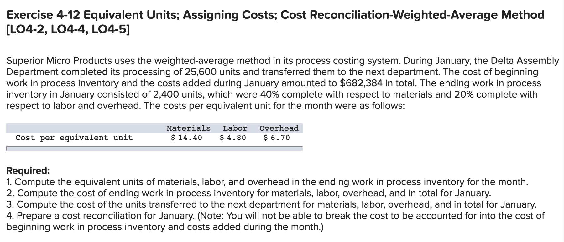 Please help me solve this question. It's from a managerial accounting class.