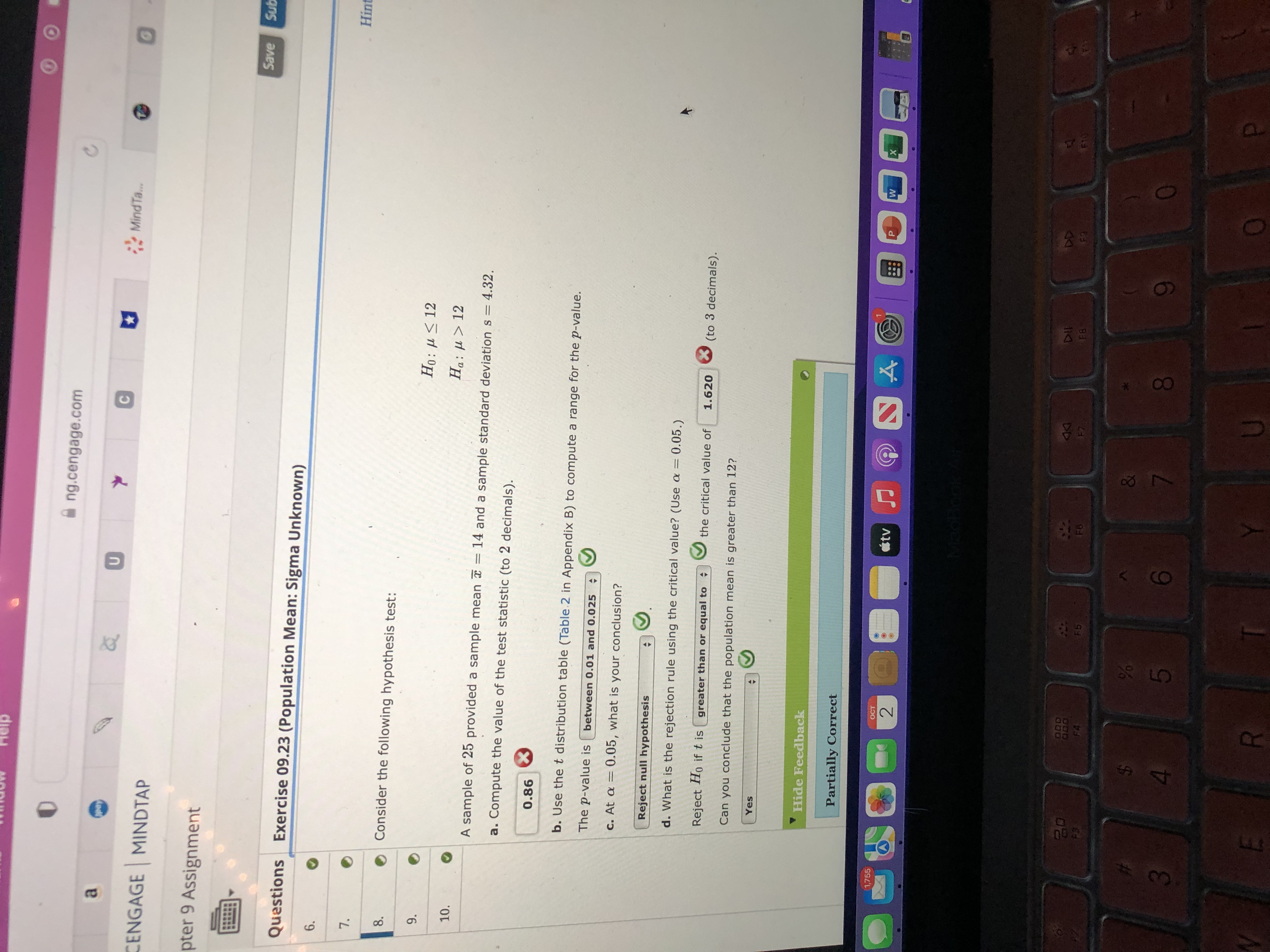  O ng.cengage.com MindTa.. ENGAGE MINDTAP pter 9 Assignment Save Sub Questions