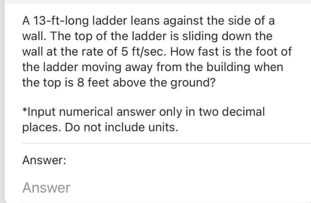 help please show your complete solution (typewritten and make it legible solution)given:formula:solution: