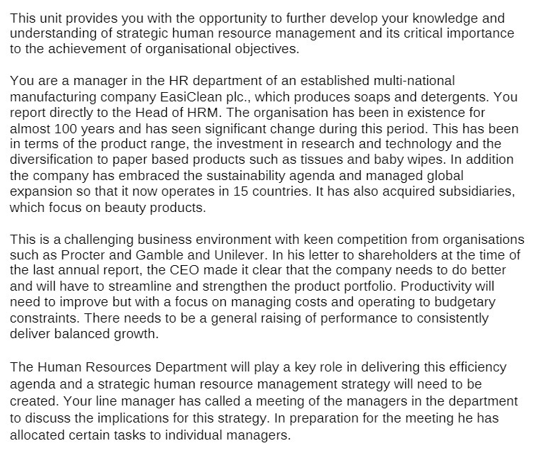 This unit provides you with the opportunity to further develop your