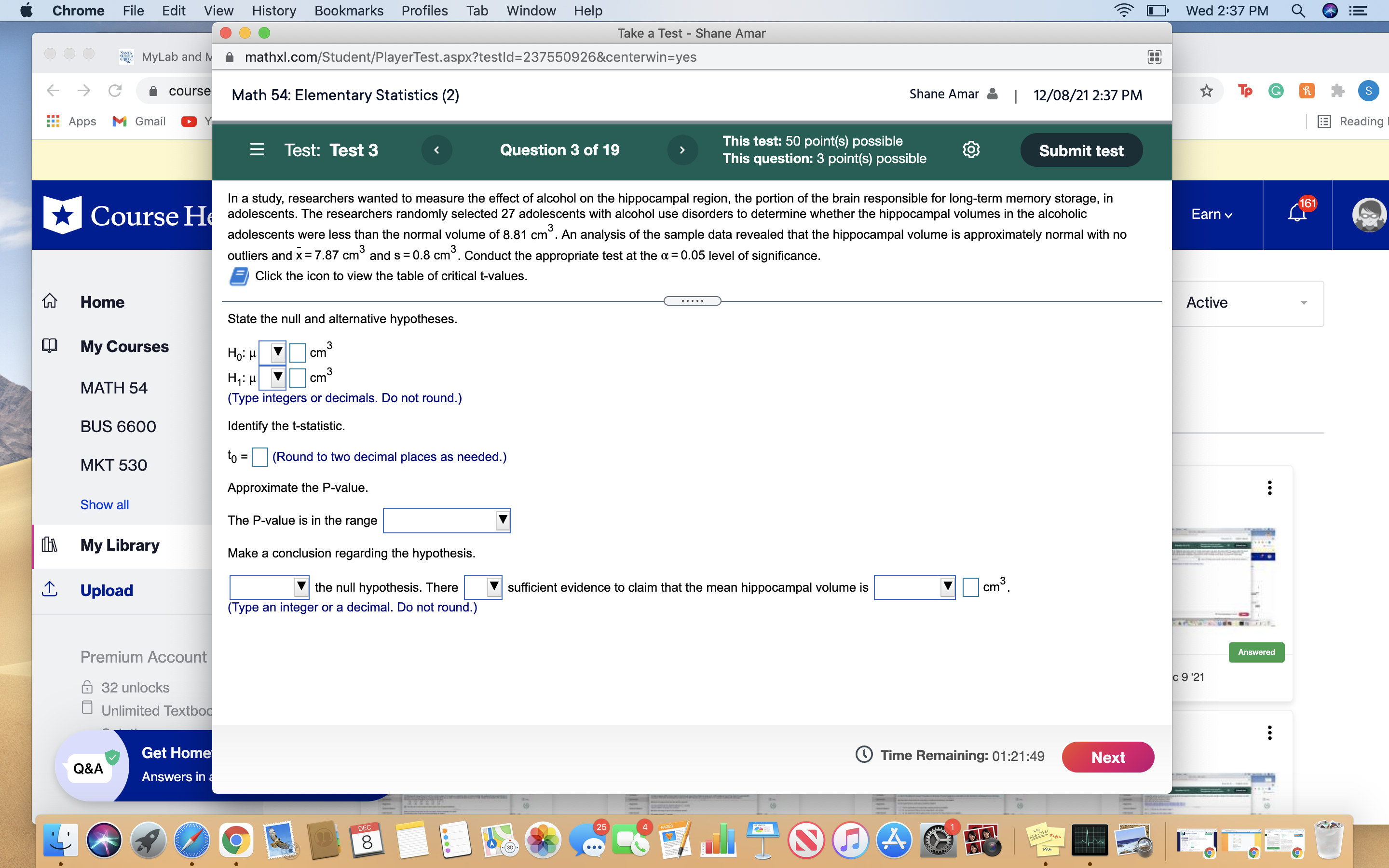 Chrome File Edit View History Bookmarks Profiles Tab Window Help Wed
