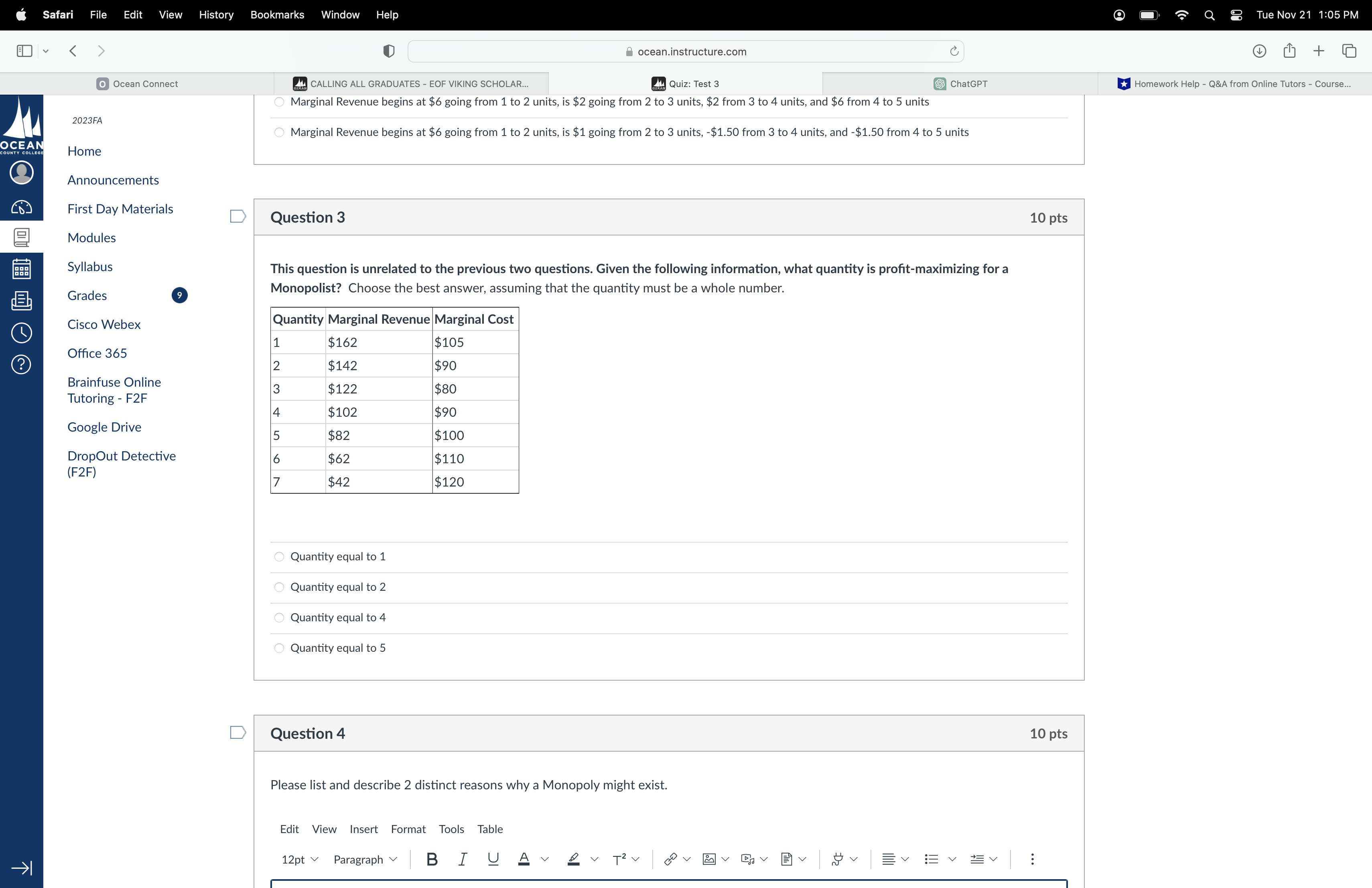 - Q&A from Online Tutors - Course.. Edit View Insert Format Tools