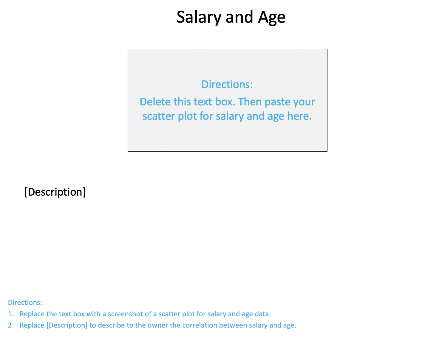 of age for Sales and Advertising Employees. 2. Replace [Explanation] with an