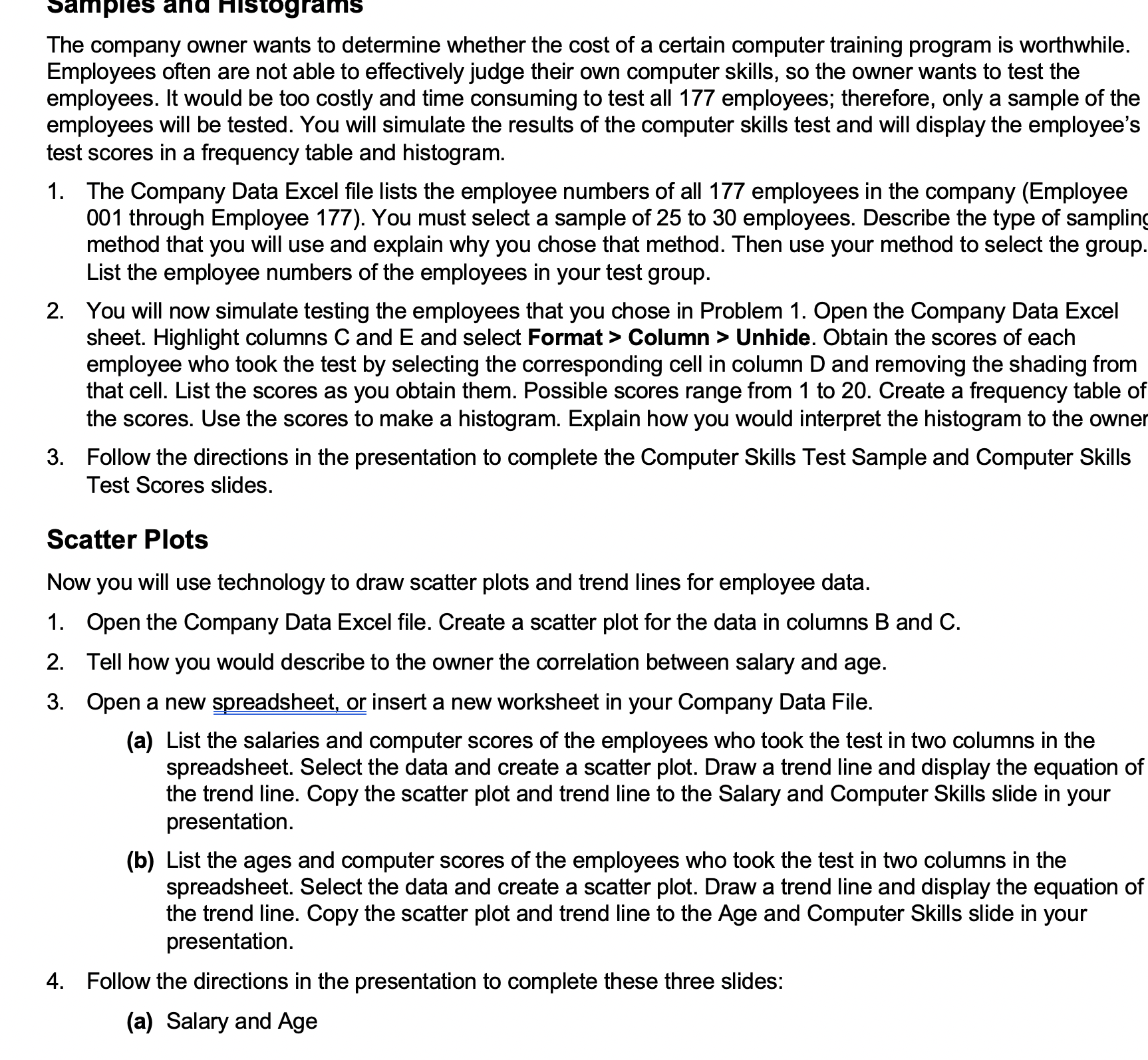 plots of the data. 4. Replace [Interpretation] with a brief interpretation of