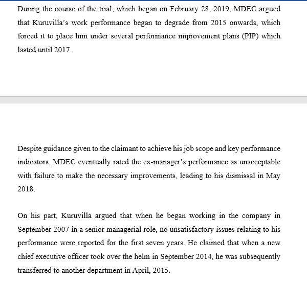 course of the trial, which began on February 23, 21319, lvjEC argued